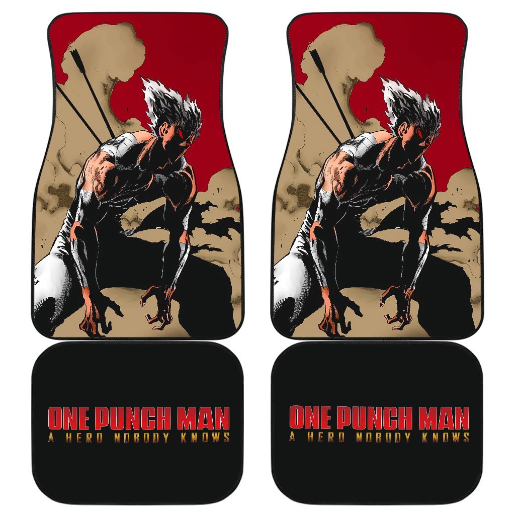 Garo One Punch Man 6 Car Floor Mats Custom Car Accessories Car Decor 2022