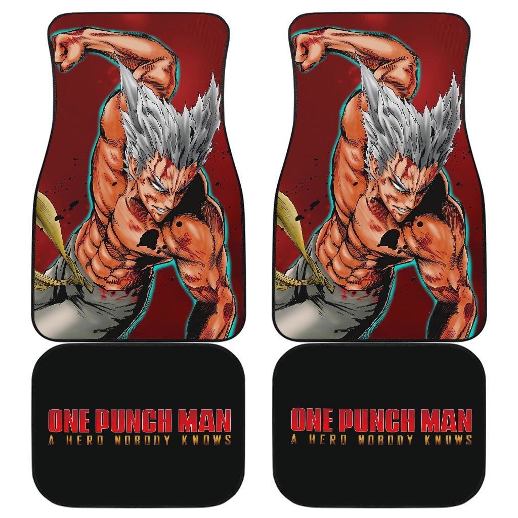 Garo One Punch Man 7 Car Floor Mats Custom Car Accessories Car Decor 2022