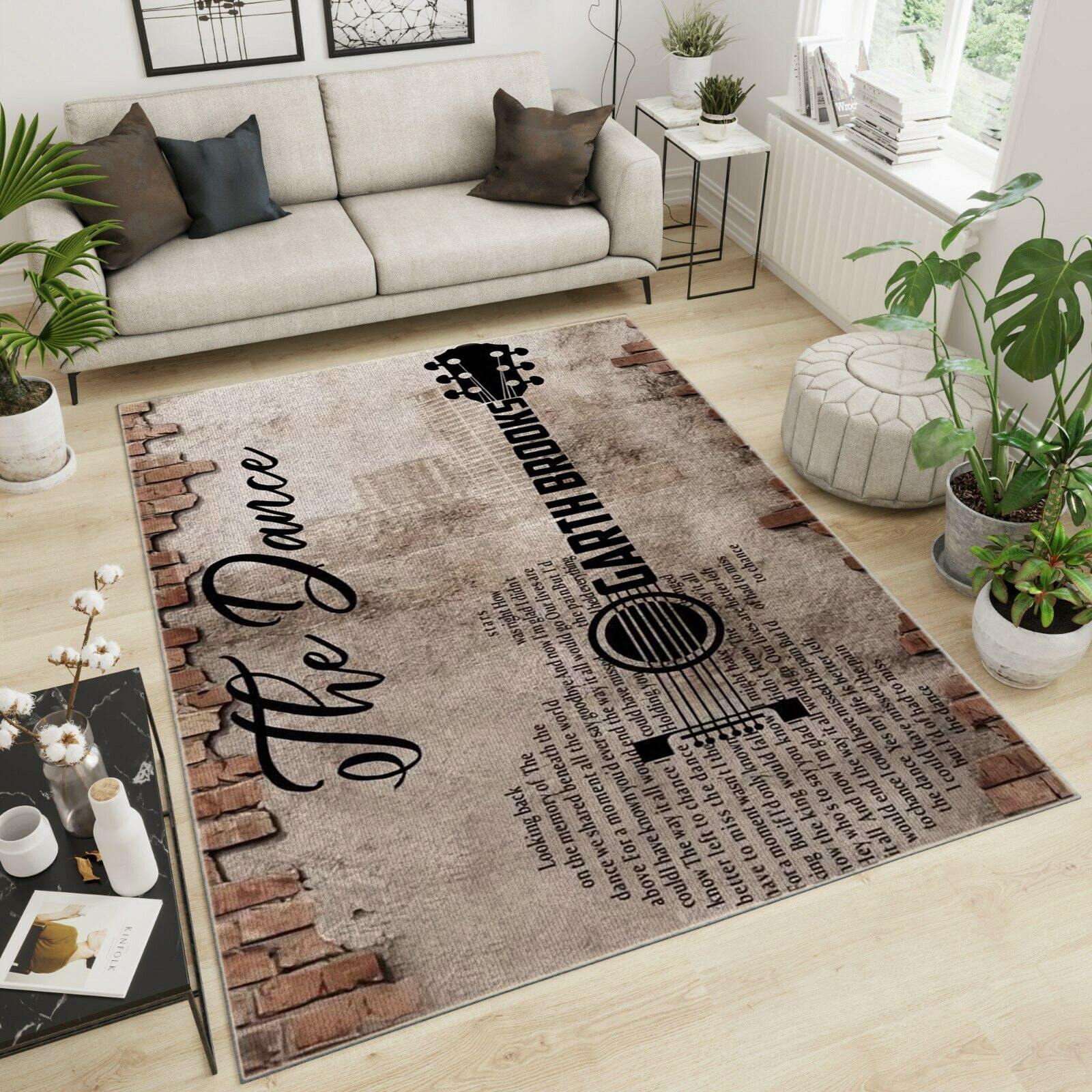 Garth Brooks Area Rug Home Decor Bedroom Living Room Decor