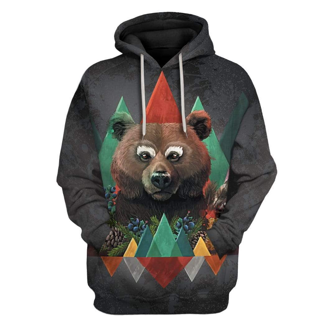 3D Bear Of Fall Camping Custom Hoodie Amazing Gift Idea