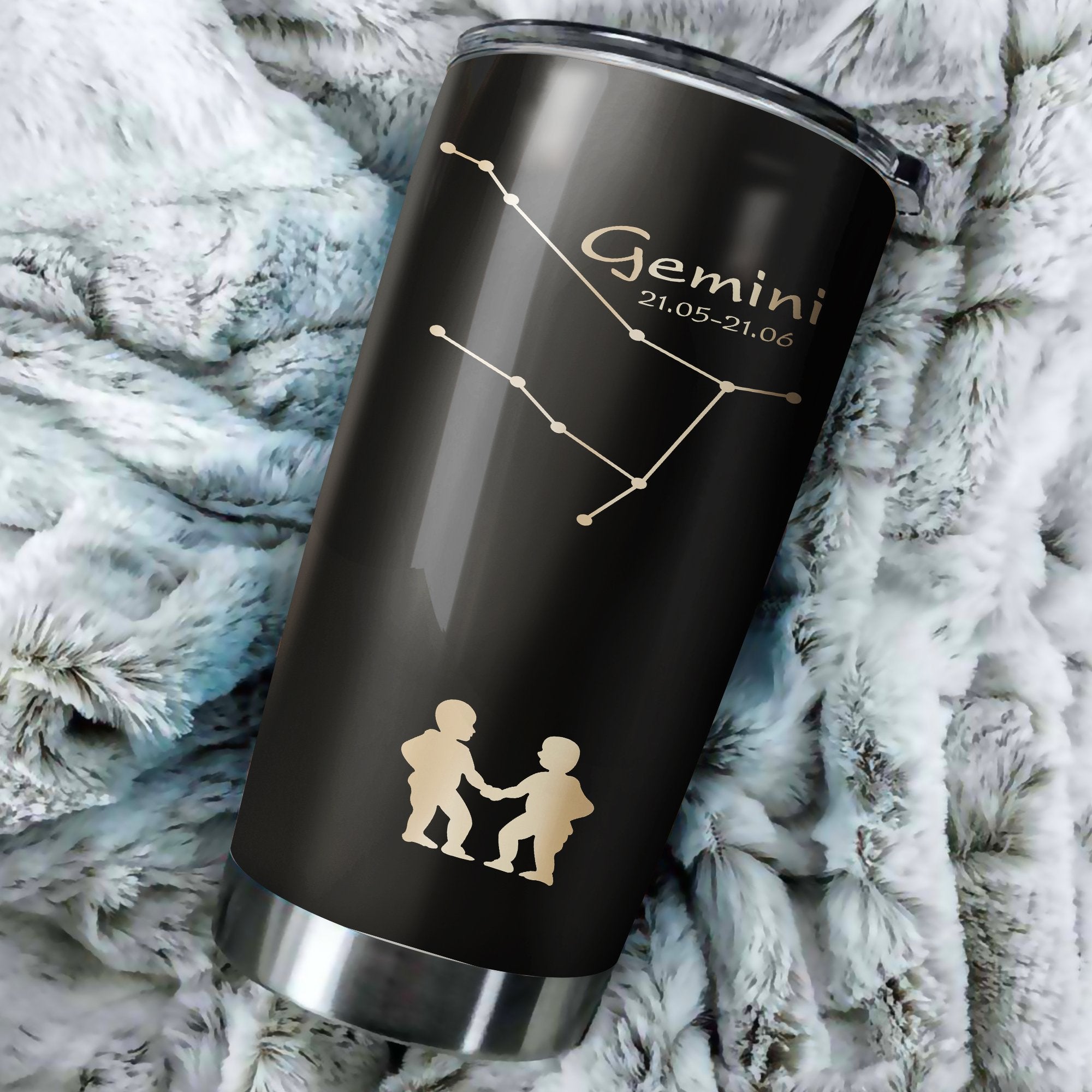 Gemini Tumbler Perfect Birthday Best Gift Stainless Traveling Mugs 2021