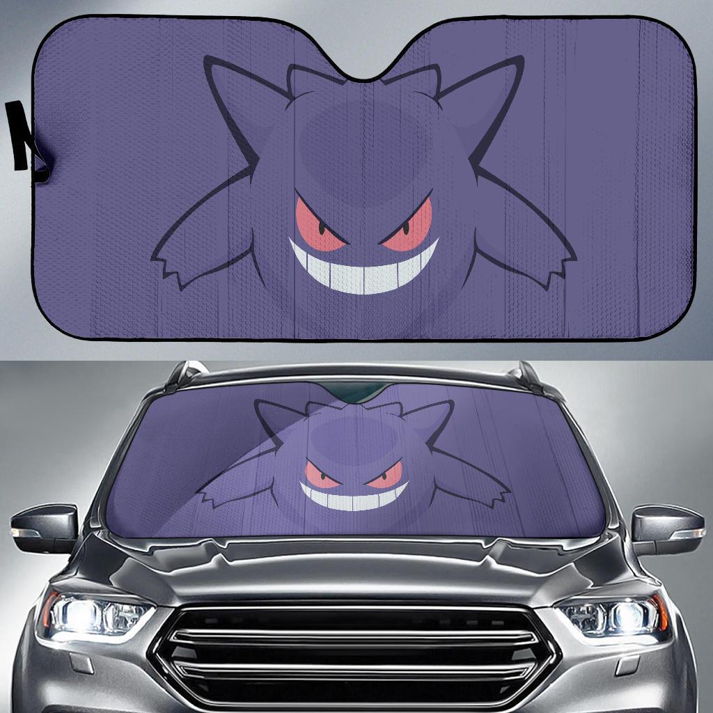 Gengar Pokemon Car Sun Shades Amazing Best Gift Ideas 2021