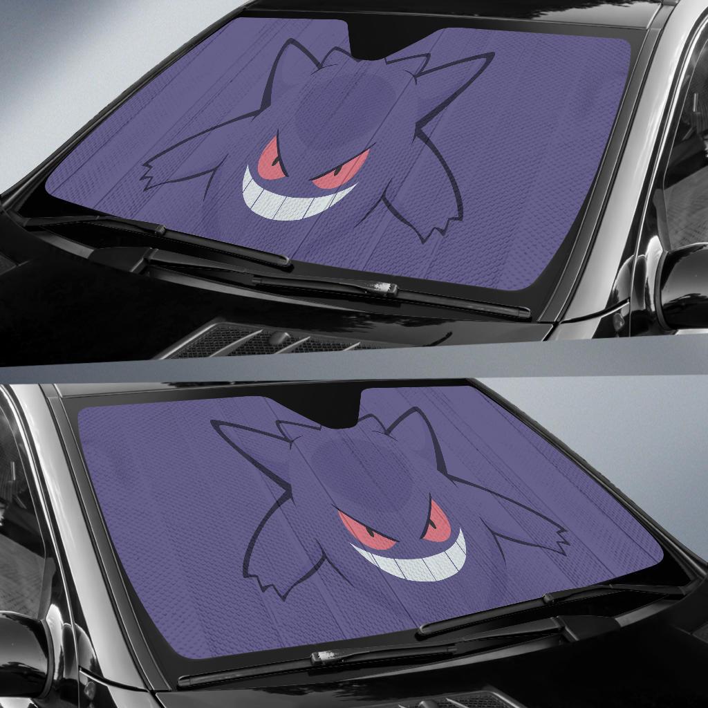 Gengar Pokemon Car Sun Shades Amazing Best Gift Ideas 2021