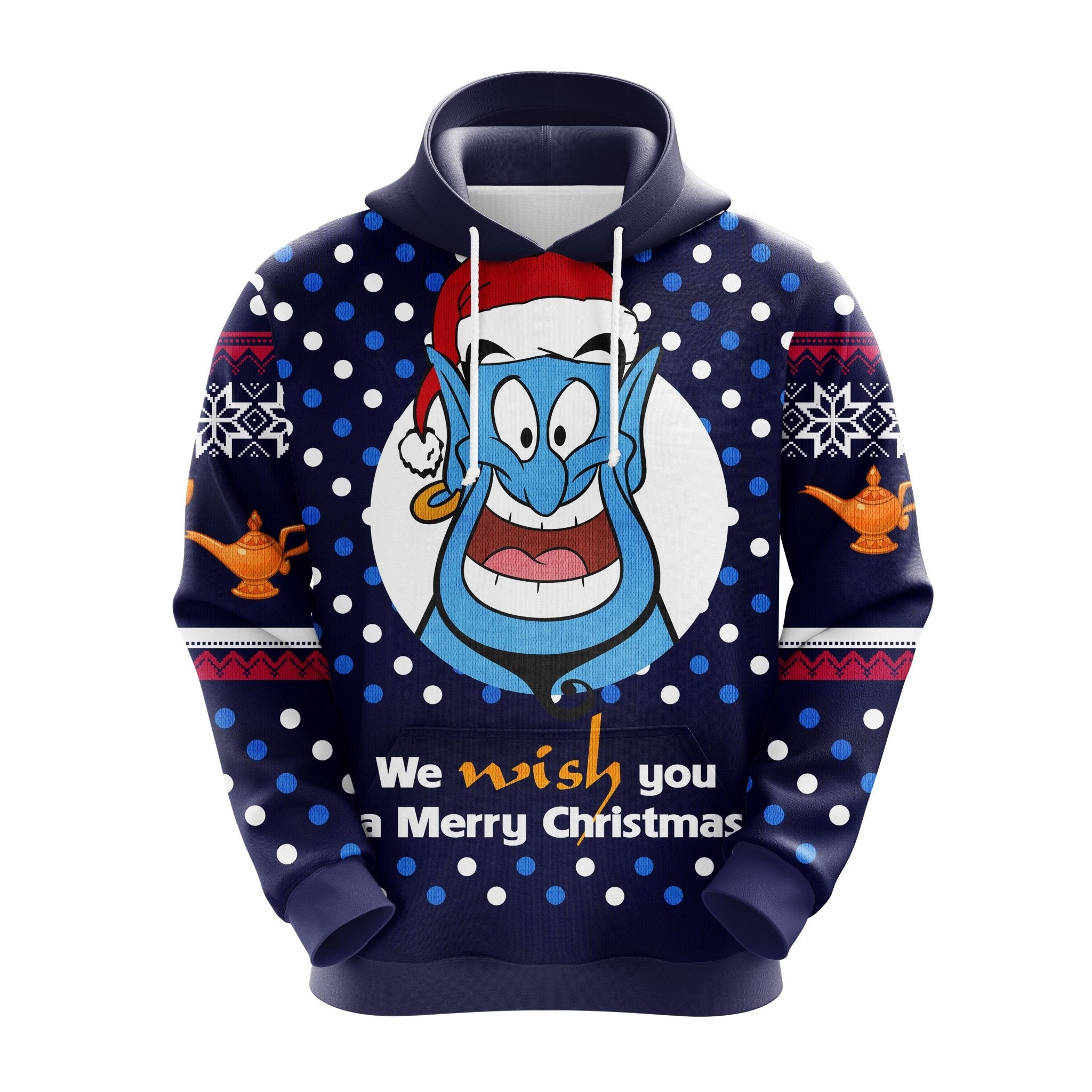 Genie Aladin Christmas Cute Noel Mc Ugly Hoodie Amazing Gift Idea Thanksgiving Gift