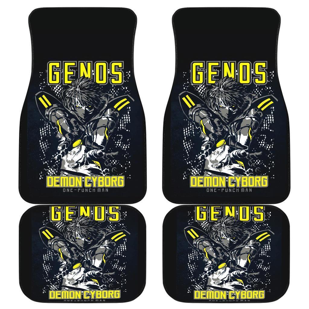 Genos One Punch Man Car Floor Mats