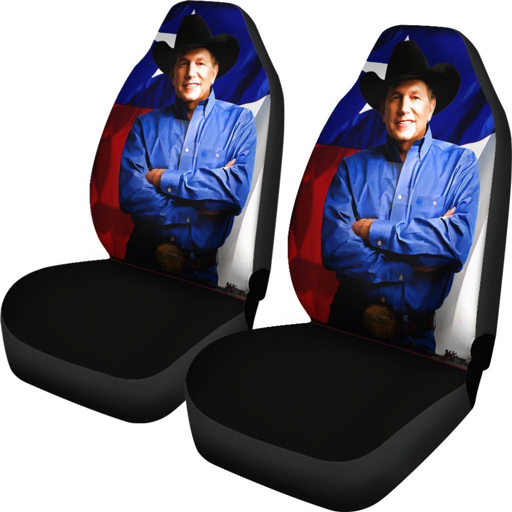 George Strait Seat Cover