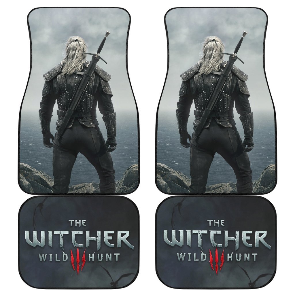 Geralt The Witcher 3: Wild Hunt Car Floor Mats Game Fan Gift