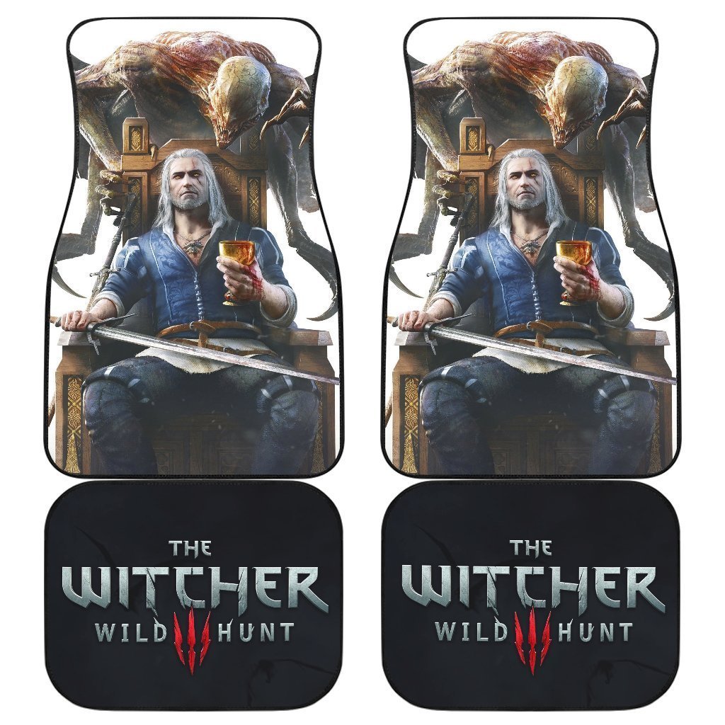 Geralt The Witcher 3: Wild Hunt Car Floor Mats Gaming 3D