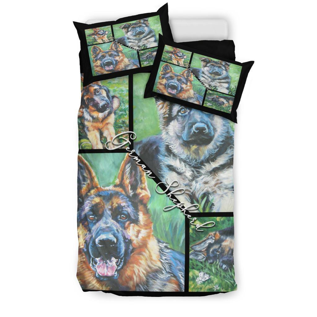 German Shepherb New Bedding Duvet Cover And Pillowcase Set