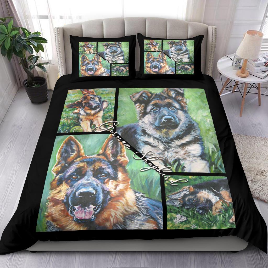 German Shepherb New Bedding Duvet Cover And Pillowcase Set