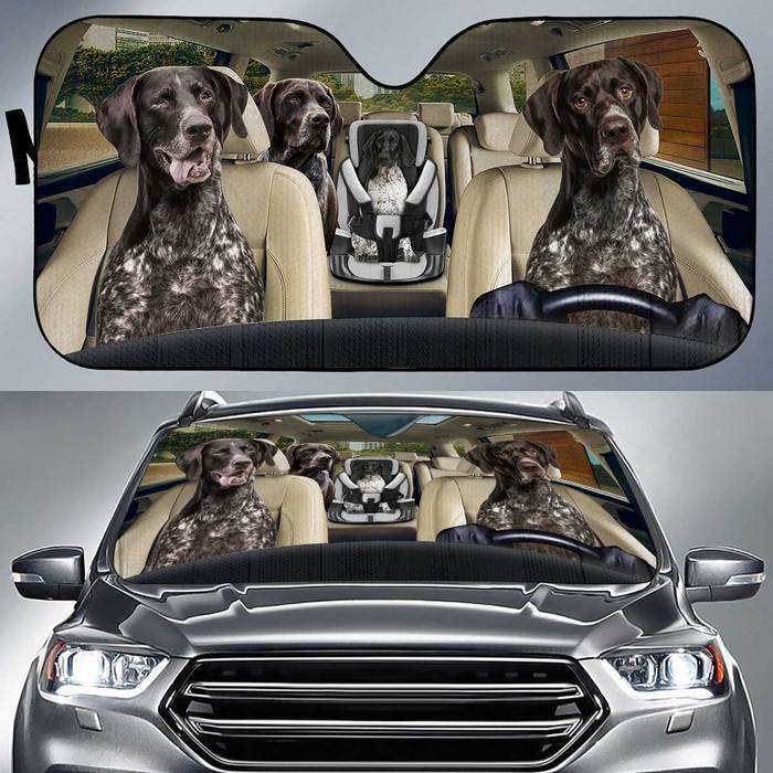 German Shorthaired Pointed Auto Sun Shade Baby In Car, Gift Ideas 2022