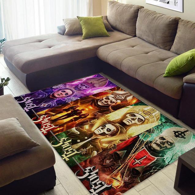 Ghost Band Papa Emeritus Area Rug Home Decor Bedroom Living Room Decor