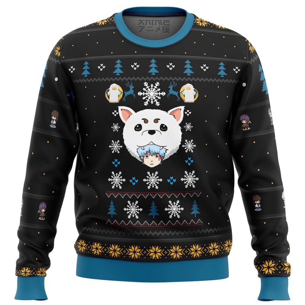 Gintama Woof Premium Ugly Christmas Sweater Amazing Gift Idea Thanksgiving Gift