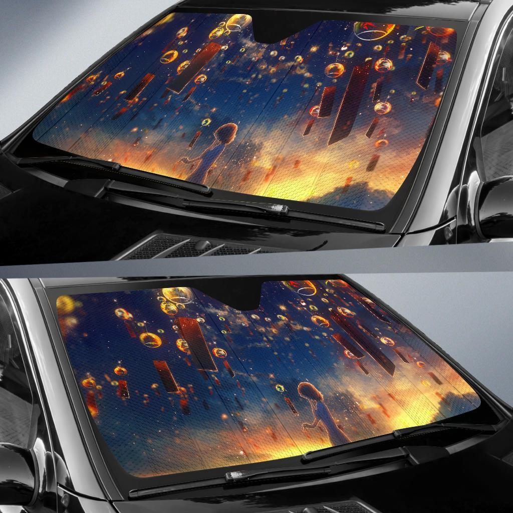 Girly Dream Fantasy Surreal Anime Girl Hd Car Sun Shade Gift Ideas 2022