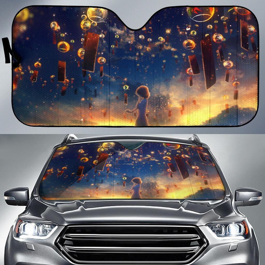 Girly Dream Fantasy Surreal Anime Girl Hd Car Sun Shade Gift Ideas 2022