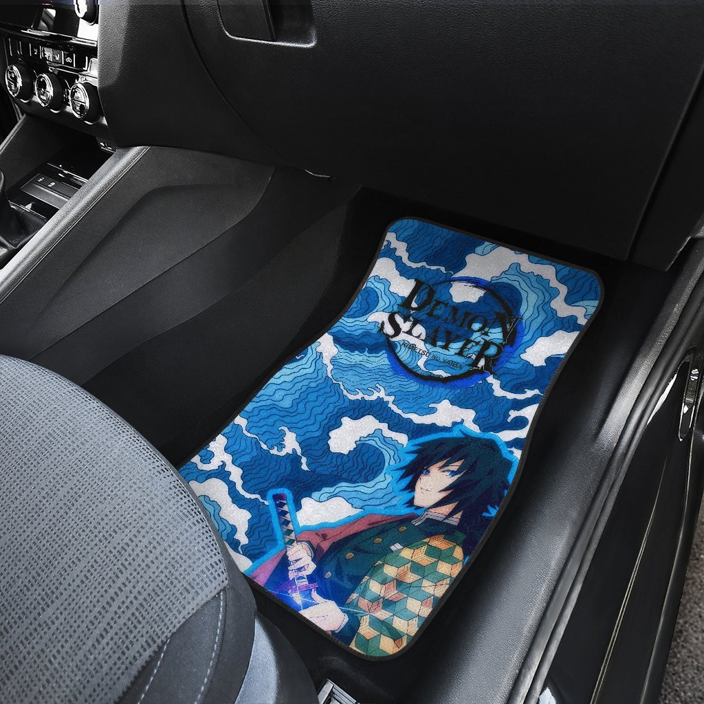 Giyu Tomioka Demon Slayer Anime Car Floor Mats Custom Car Accessories Car Decor 2021