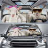 Goat Car Sunshade Gift Ideas 2021