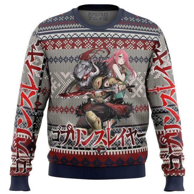 Goblin Slayer Alt Premium Ugly Christmas Sweater Amazing Gift Idea Thanksgiving Gift