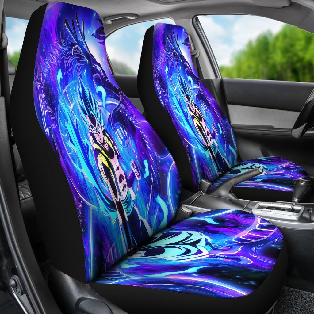 Gogeta Blue Car Seat Covers Amazing Best Gift Idea
