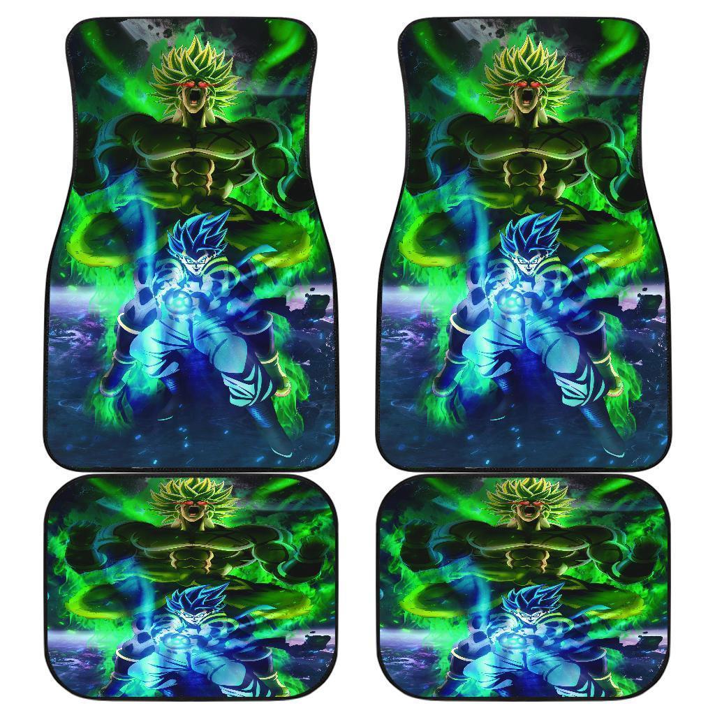 Gogeta Blue Vs Broly Dragon Ball Car Floor Mats