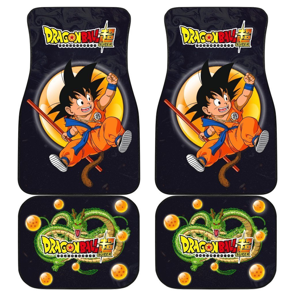 Goku Anime Dragon Ball Car Floor Mats