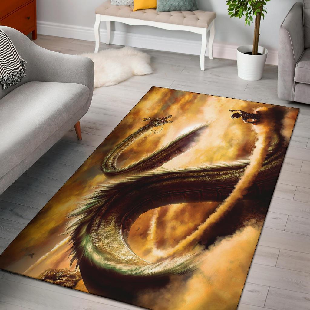 Goku Dragon Ball Area Rug Carpet