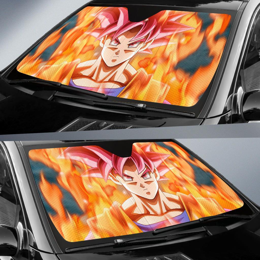 Goku Dragon Ball Super 4K 8K Car Sun Shade Gift Ideas 2022