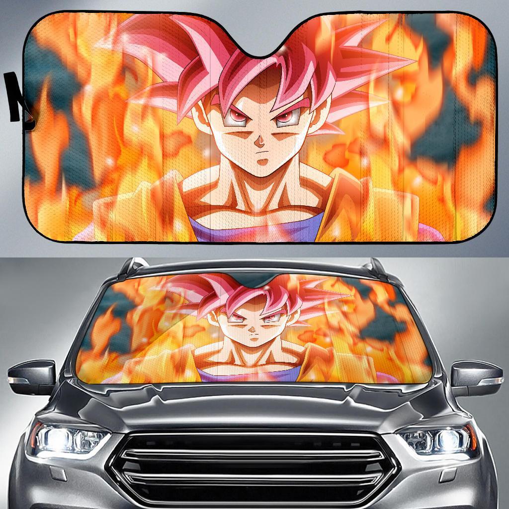 Goku Dragon Ball Super 4K 8K Car Sun Shade Gift Ideas 2022