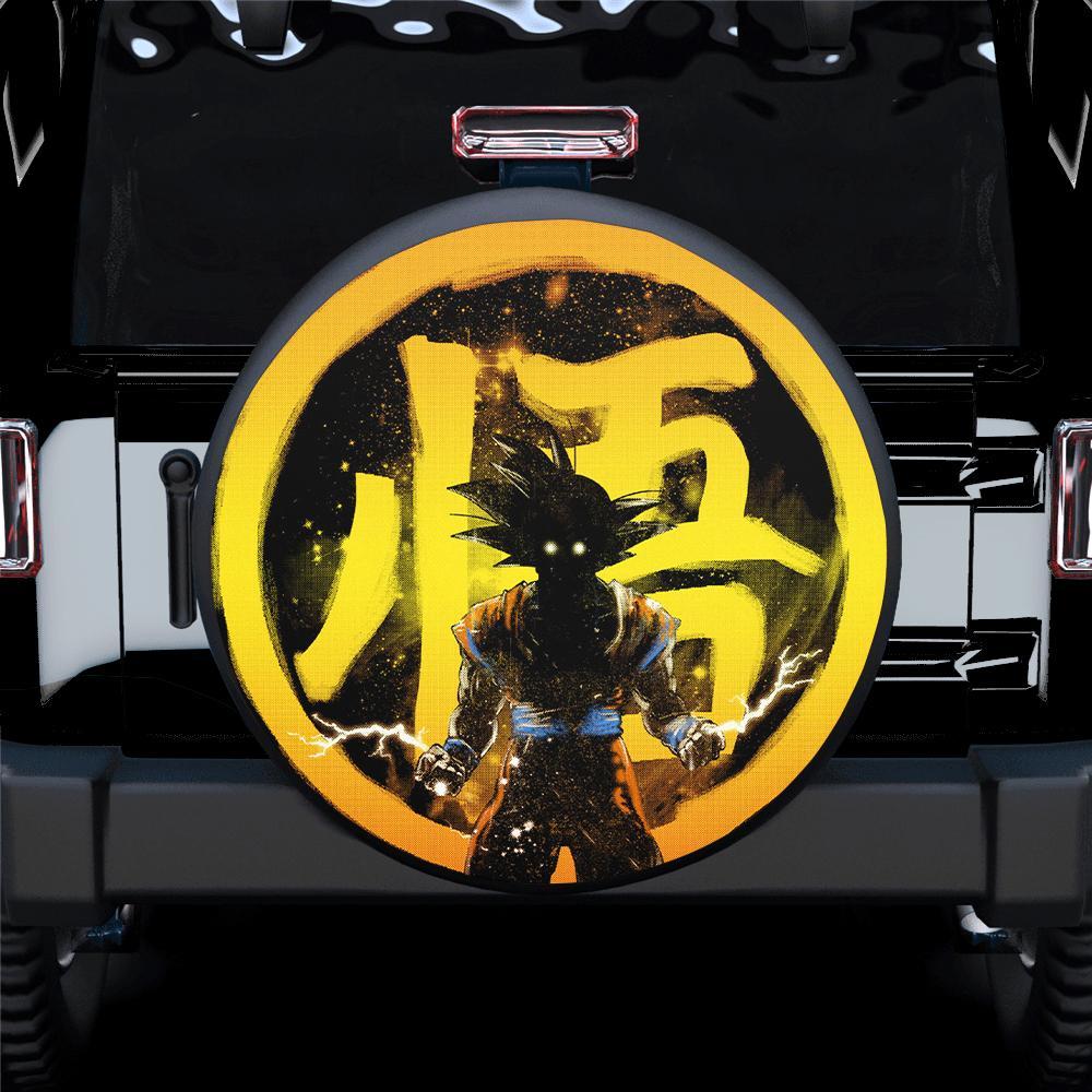 Goku Emblem Spare Tire Cover Gift For Campers