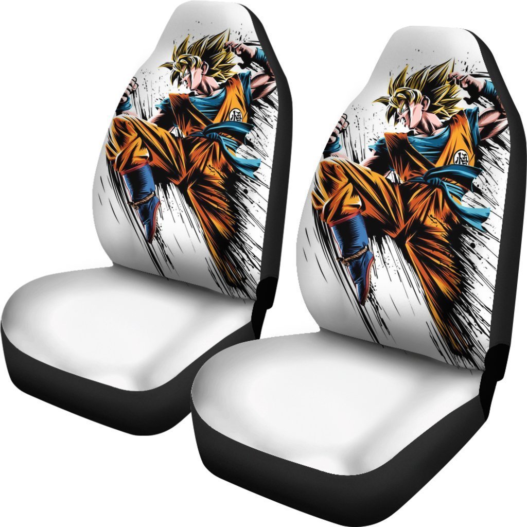 Goku Jump Dragon Ball Best Anime 2022 Seat Covers