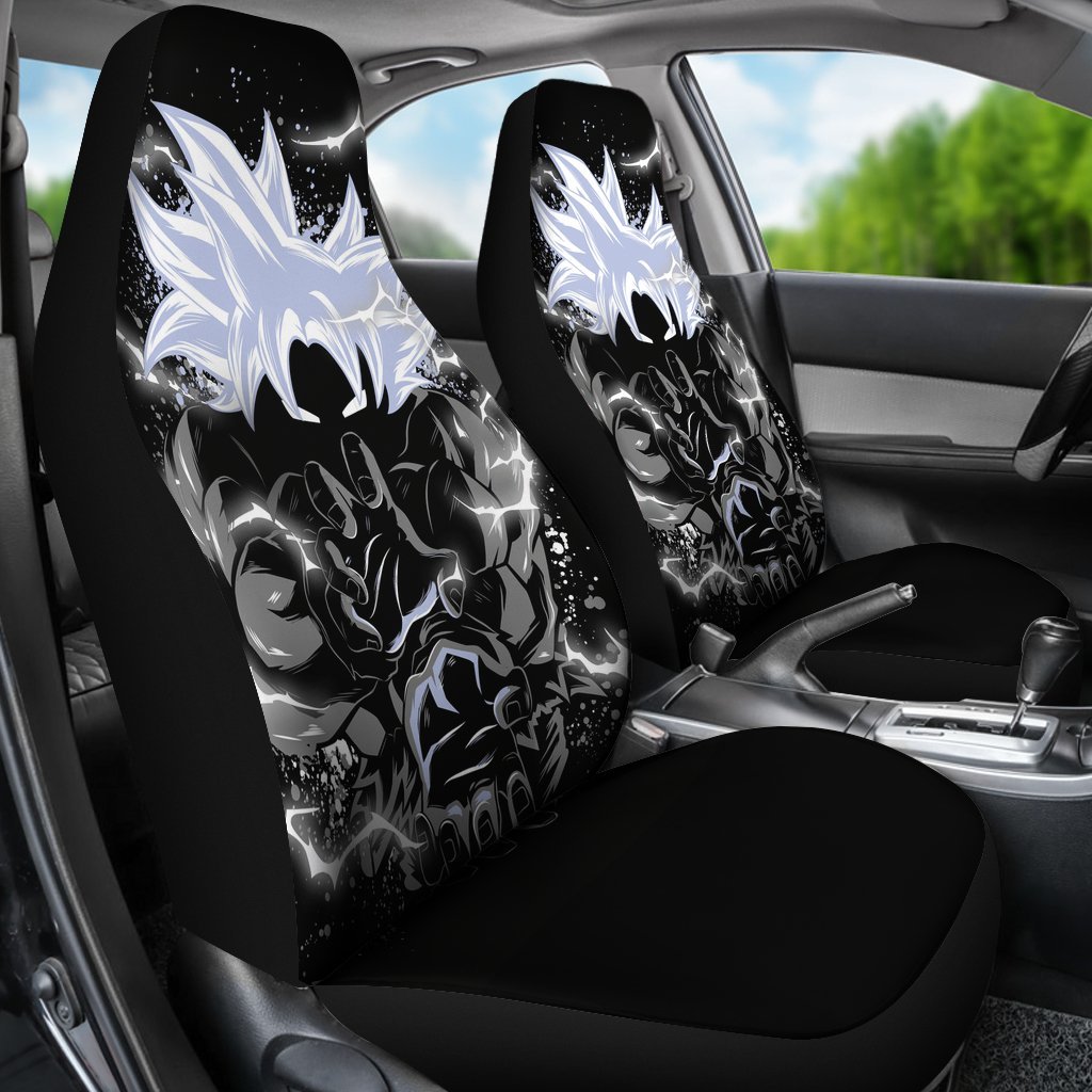 Goku Mastered Ultra Instinct Kamehameha Car Seat Covers Amazing Best Gift Idea