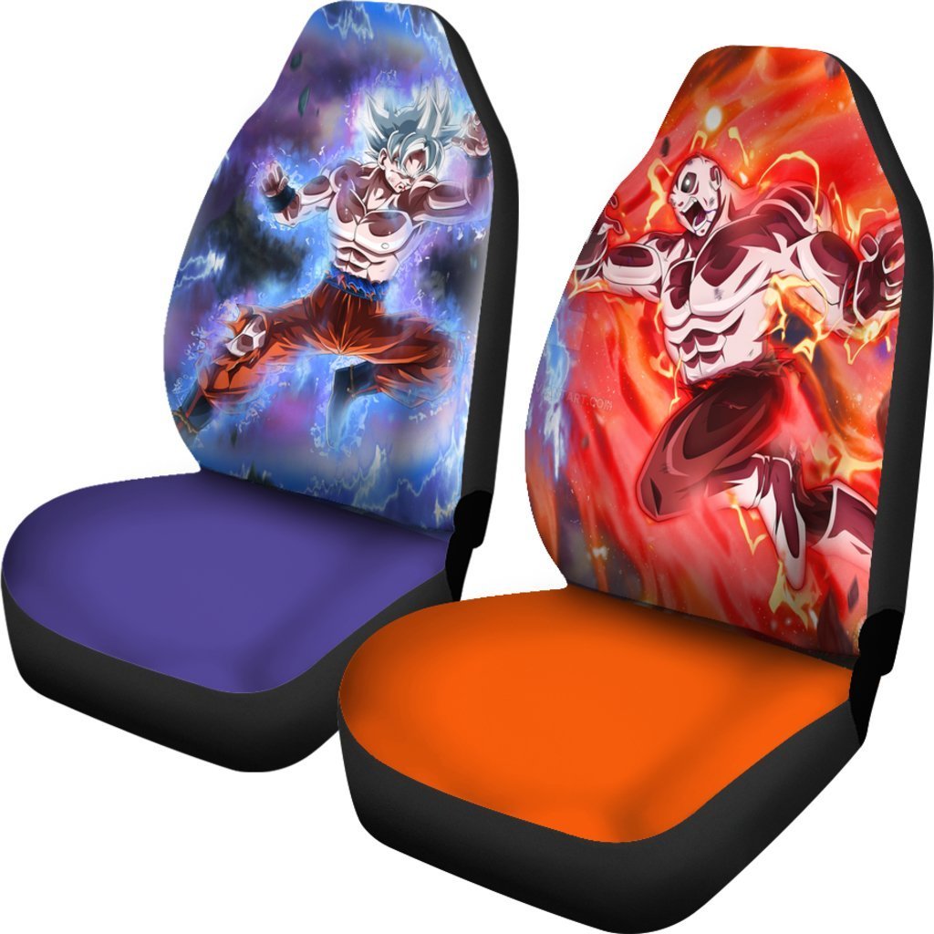 Goku Mastered Ultra Instinct Vs Jiren Car Seat Covers 2 Amazing Best Gift Idea