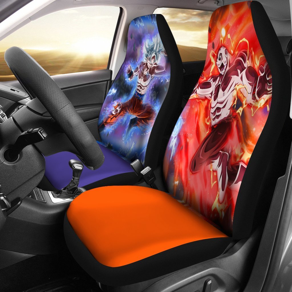 Goku Mastered Ultra Instinct Vs Jiren Car Seat Covers 2 Amazing Best Gift Idea