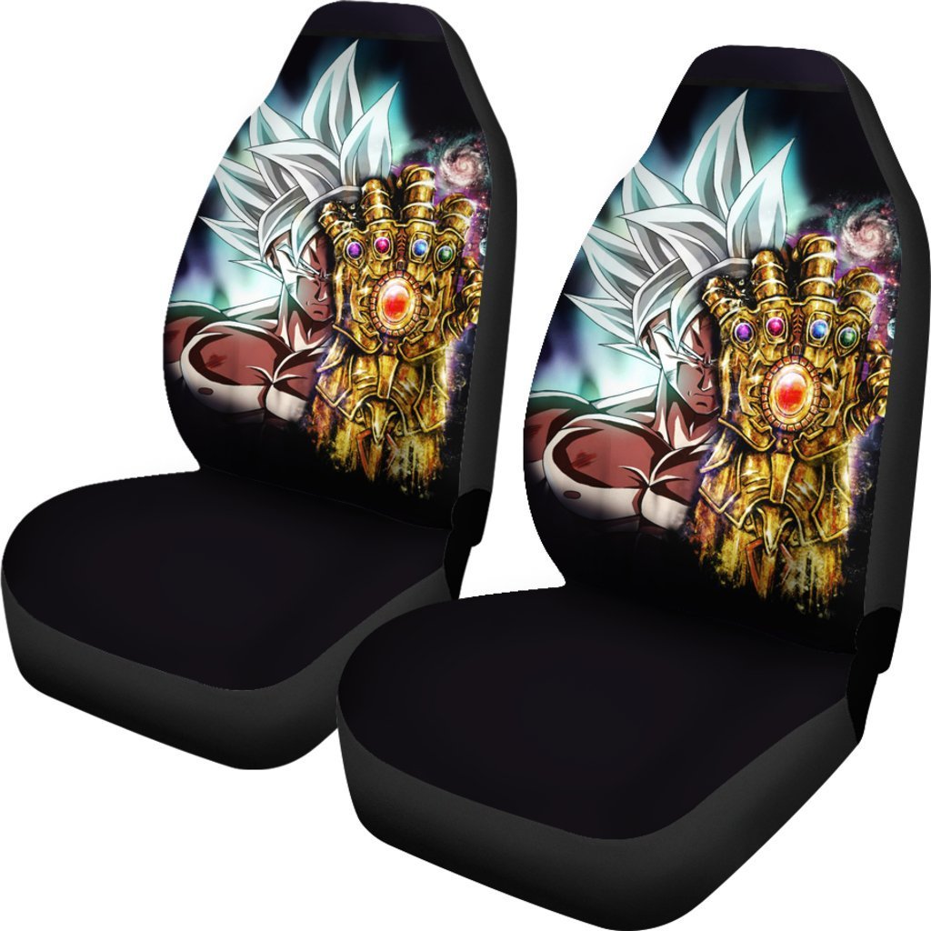 Goku Mui Infinity Gauntlet Car Seat Covers Amazing Best Gift Idea