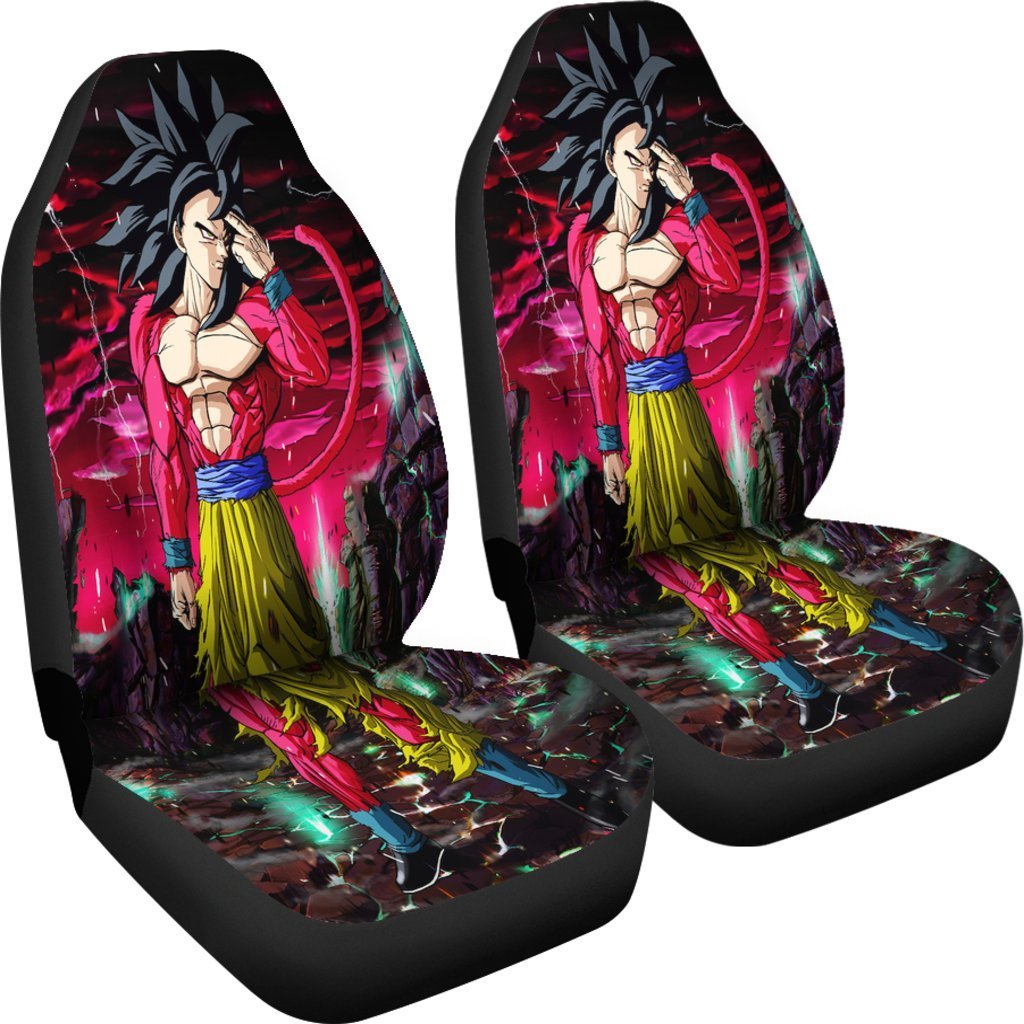 Goku Super Saiayn 4 Car Seat Covers Amazing Best Gift Idea