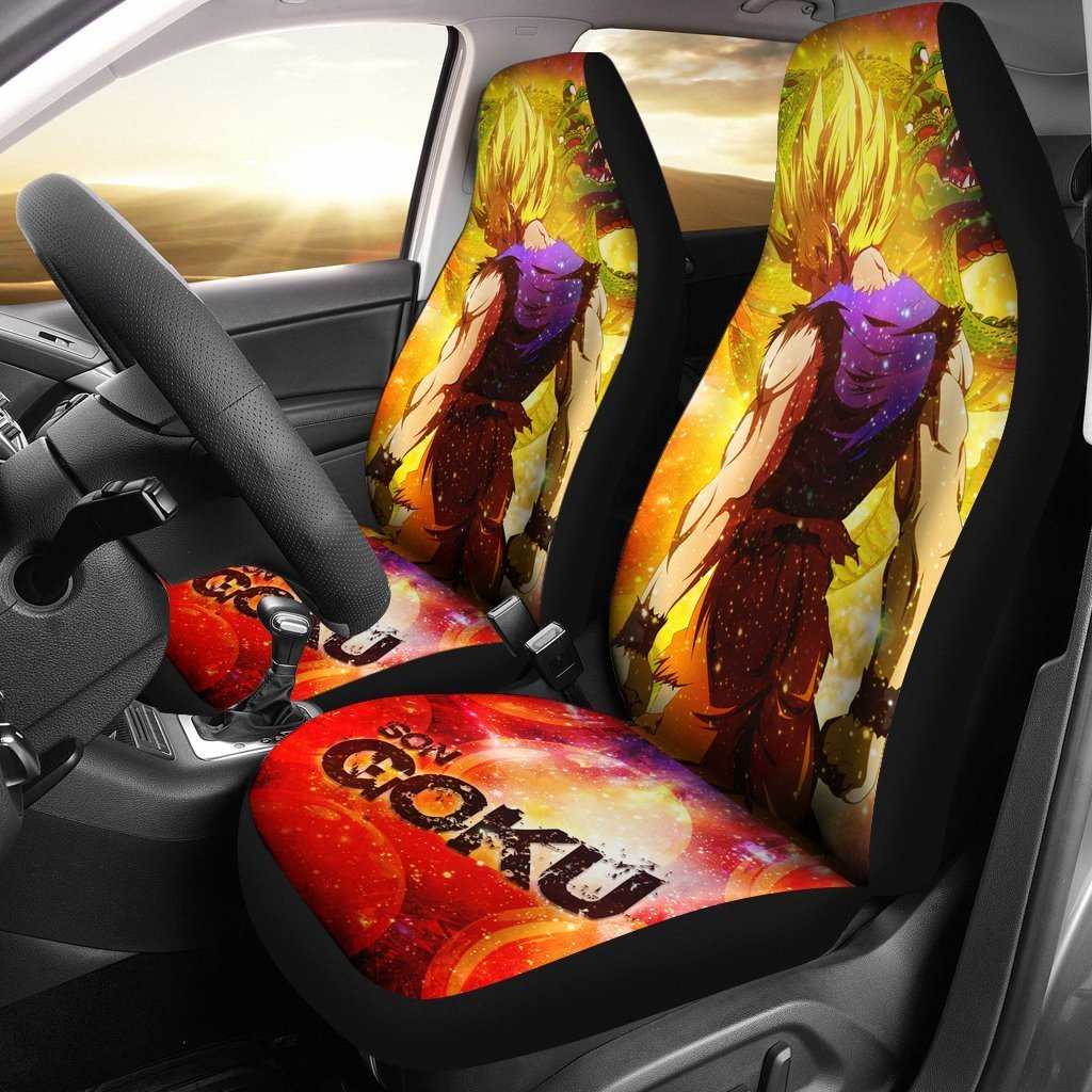 Goku Super Saiyan 2022 Car Seat Covers Amazing Best Gift Idea