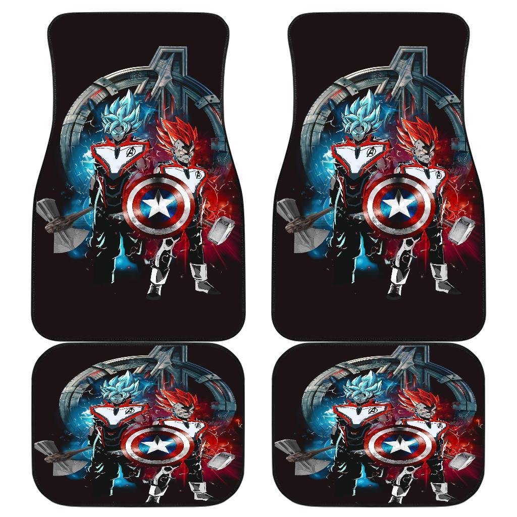 Goku Vegeta Avenger Custom Car Floor Mats