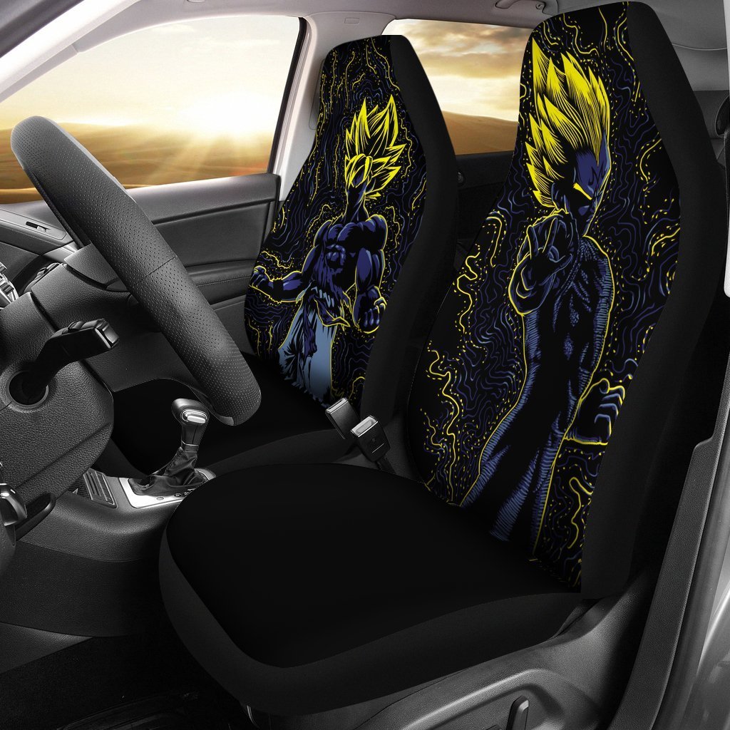 Goku Vegeta Car Seat Covers Amazing Best Gift Idea