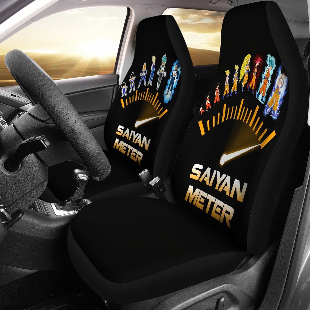 Goku Vegeta Meter Car Seat Covers Amazing Best Gift Idea