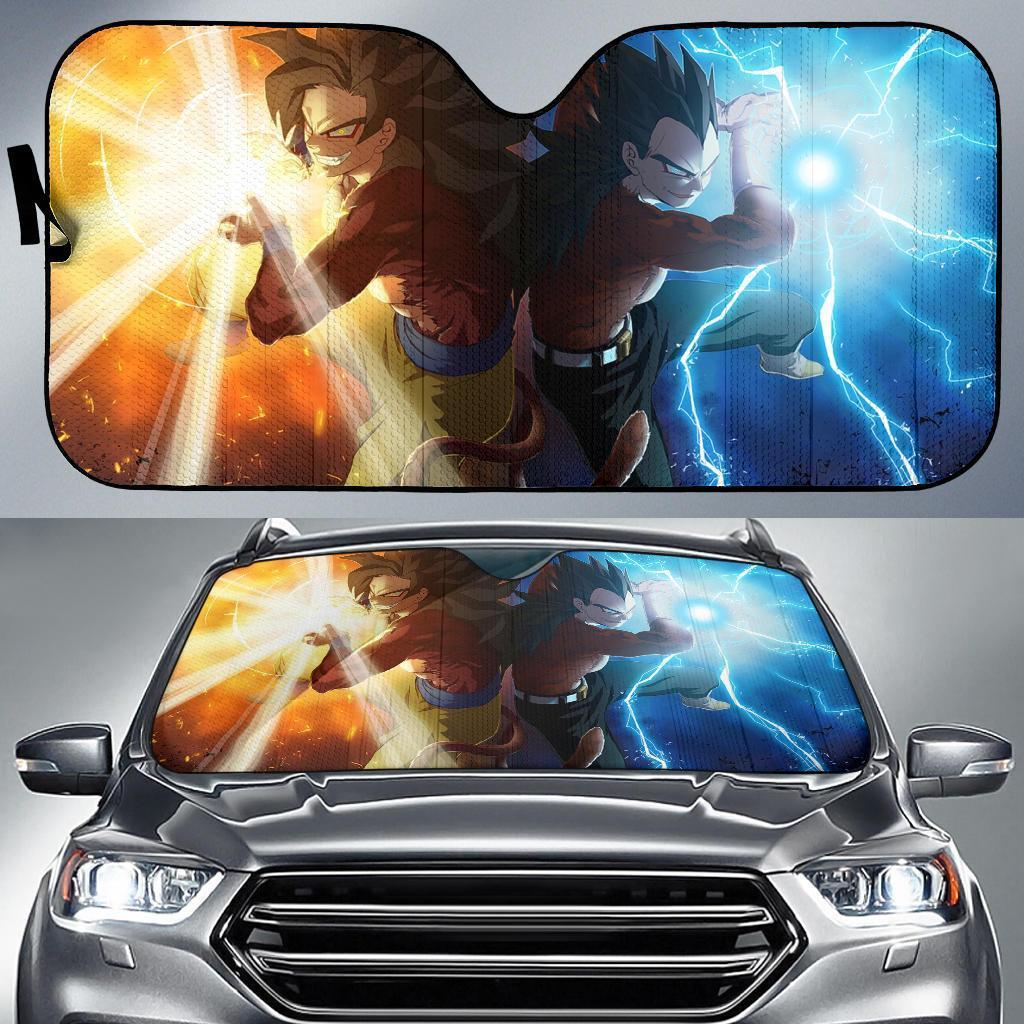 Goku Vegeta Ssj4 Auto Sun Shades Amazing Best Gift Ideas 2021