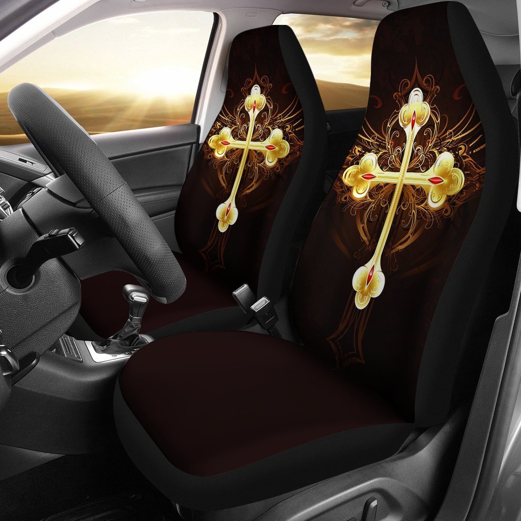 Golden Cross Seat Covers