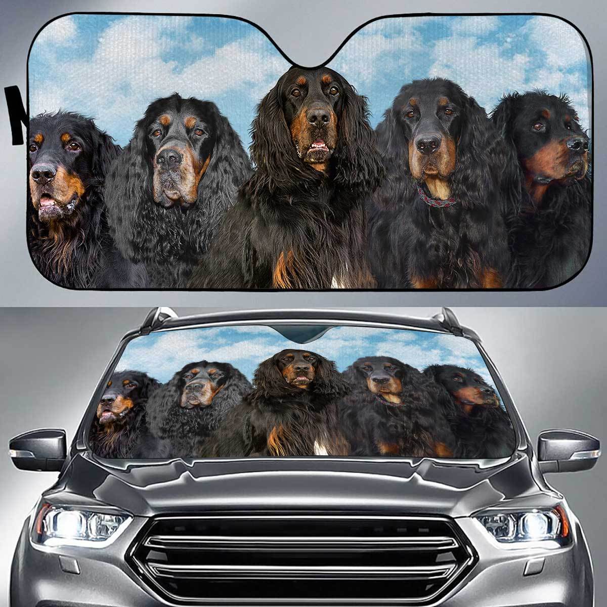 Gordon Setter Funny Team Auto Sun Shade Gift Ideas 2021