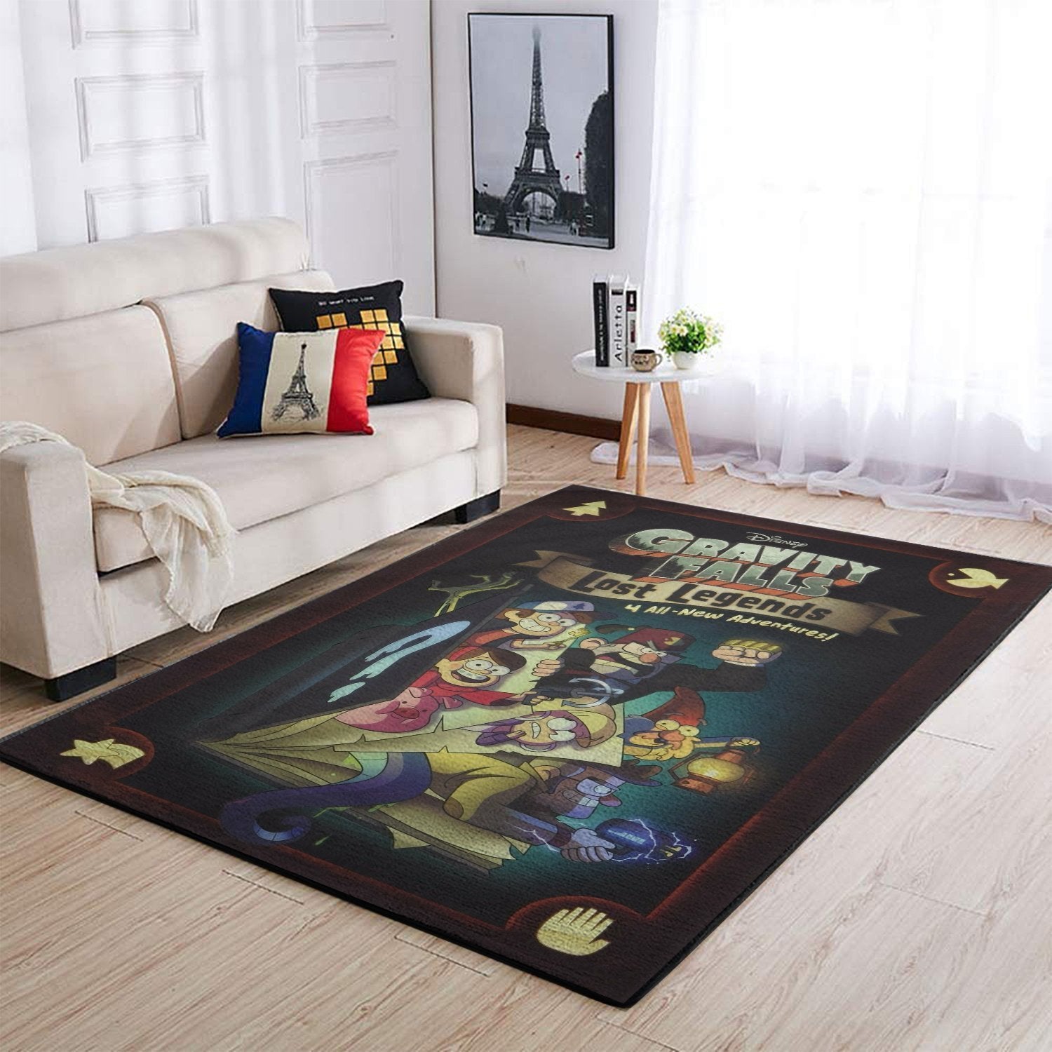 Gravity Falls Area Rug Floor Home Room Decor