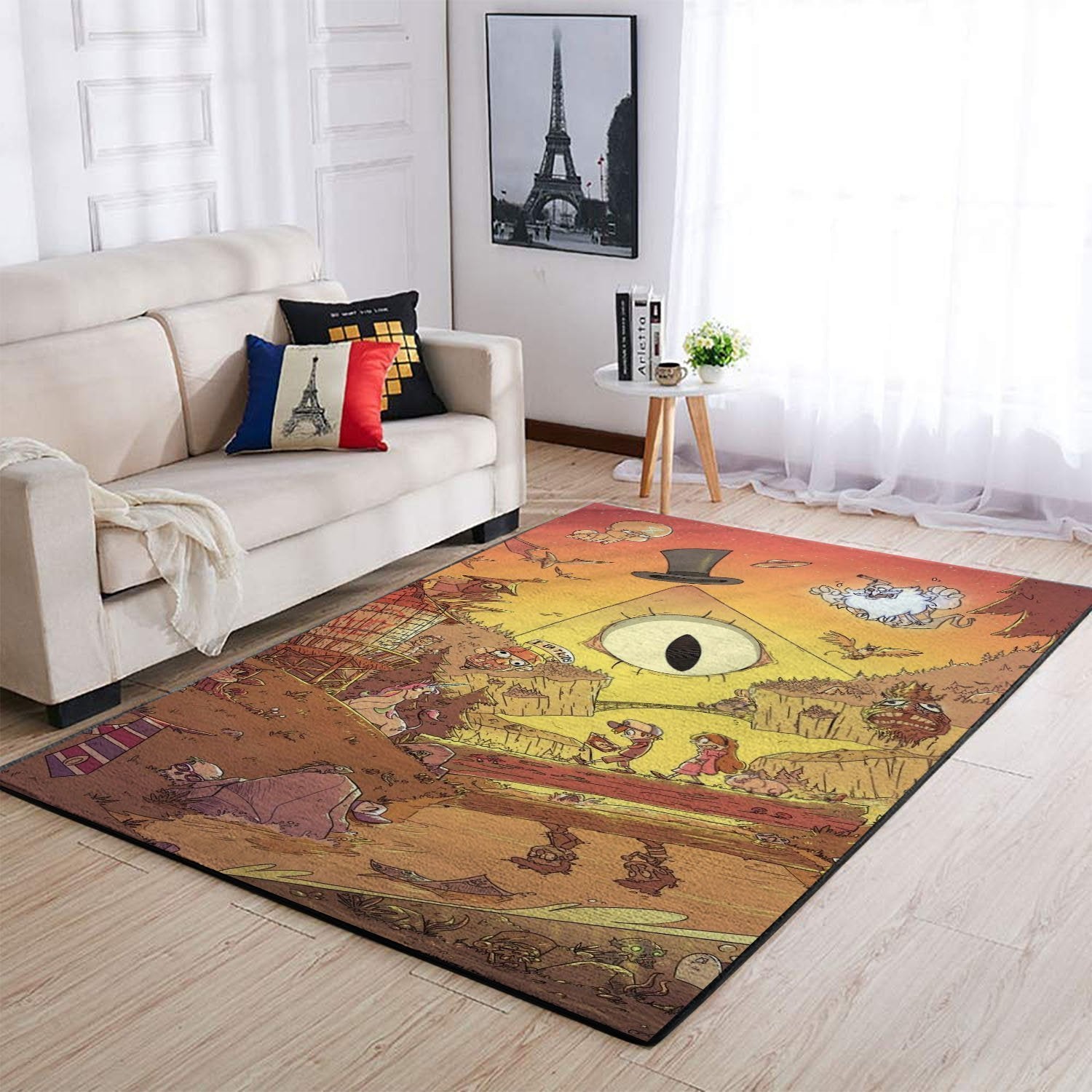 Gravity Falls Area Rug Floor Home Room Decor