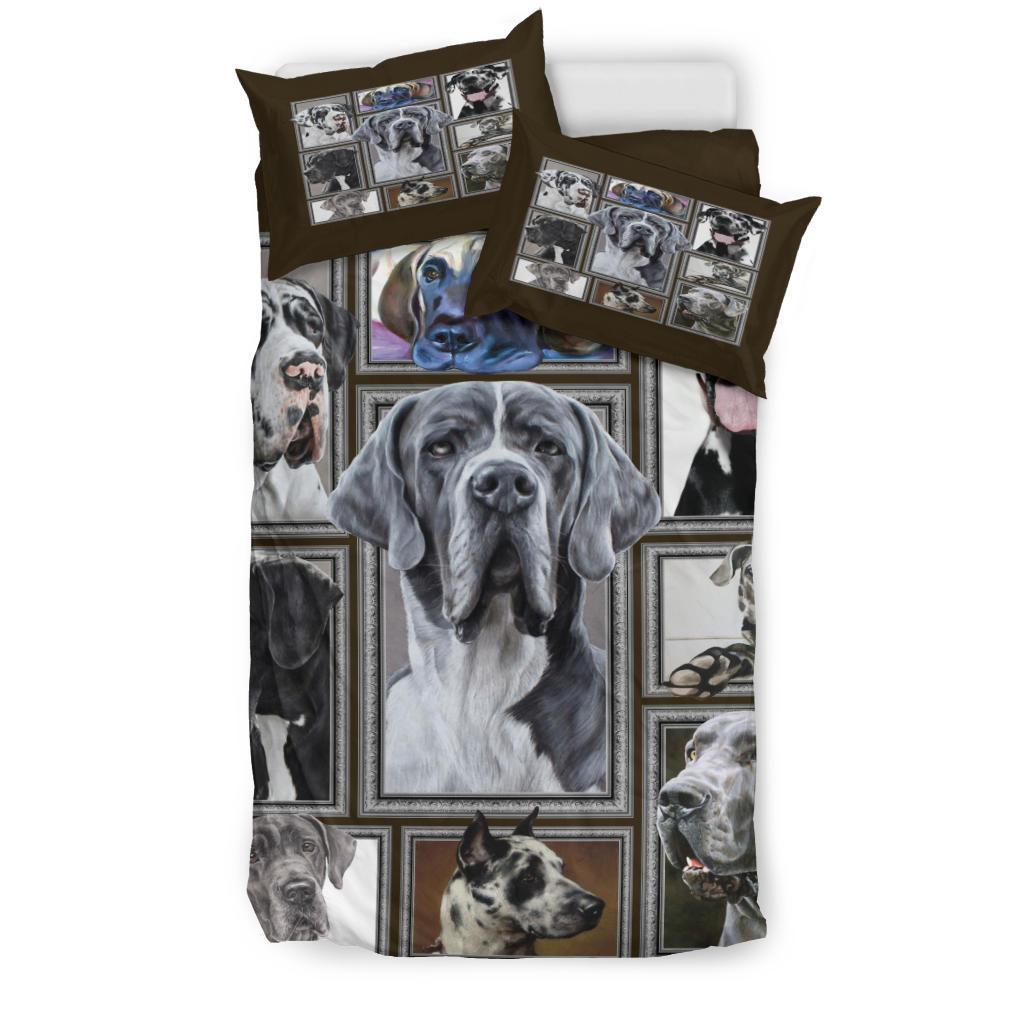 Great Dane Bedding Set Duvet Cover And Pillowcase Set