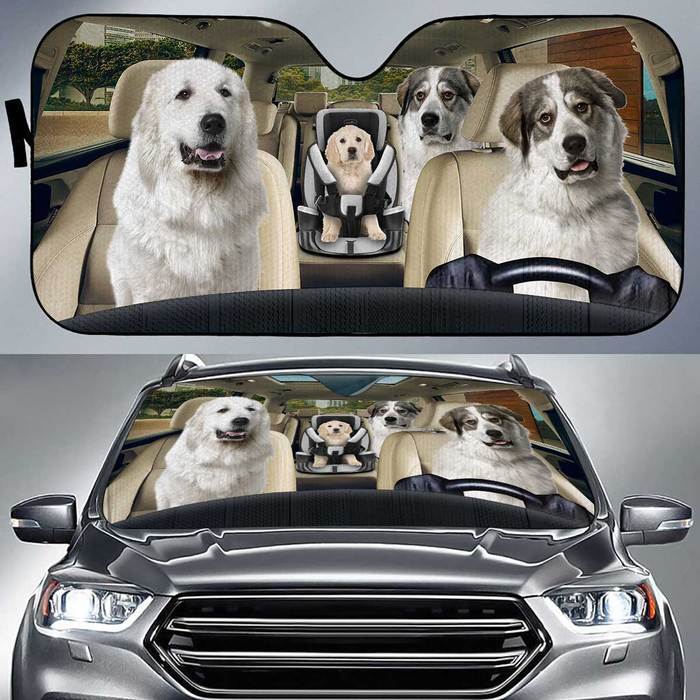Great Pyrenees Auto Sun Shade Baby In Car, Gift Ideas 2022