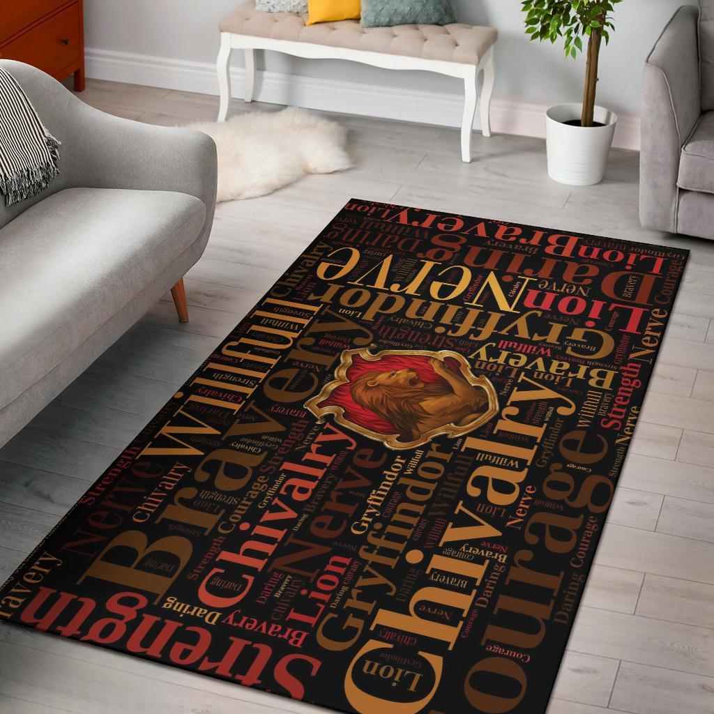 Gryffindor Harry Potter Area Rug Carpet