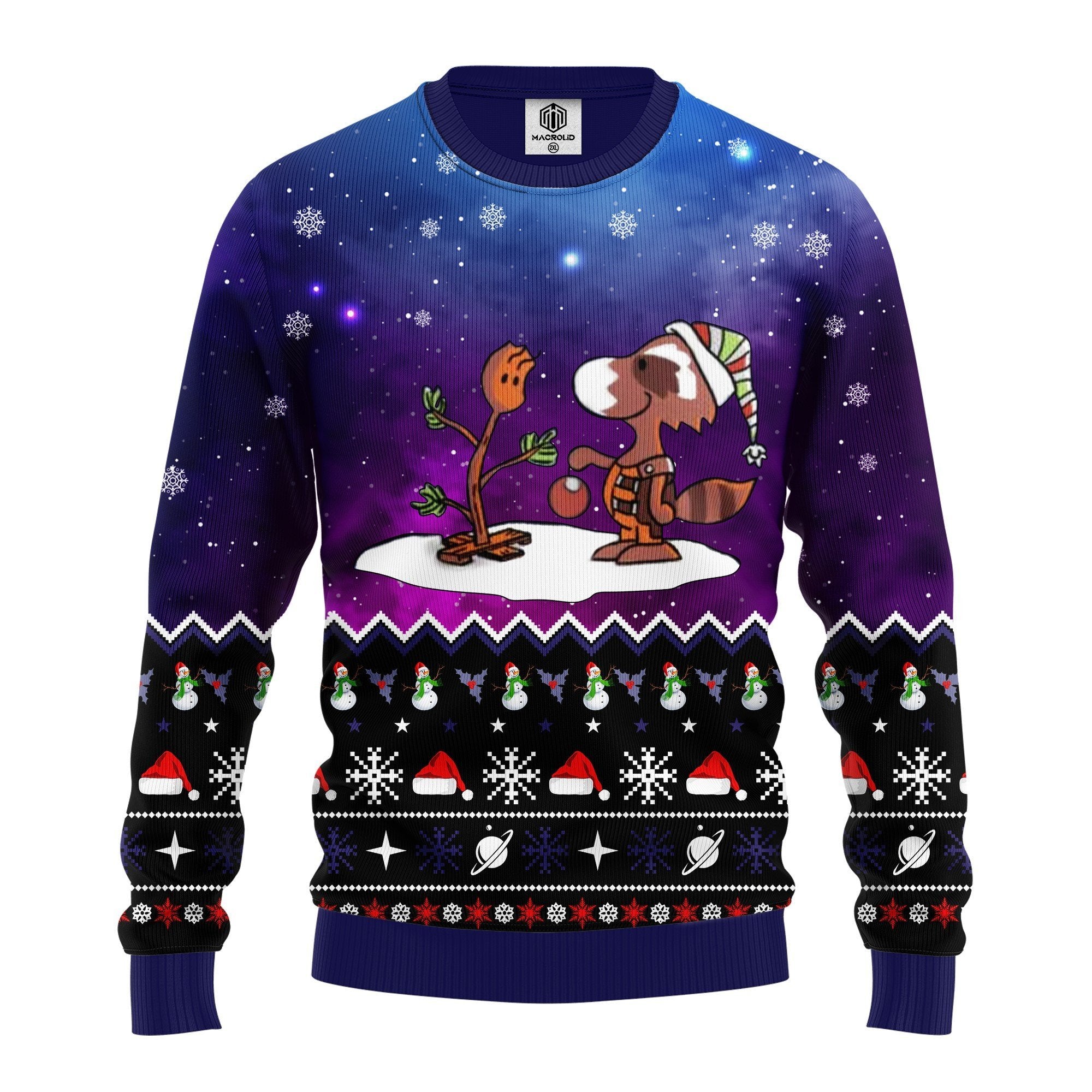 Guardian Of Galaxy X Snoopy Ugly Christmas Sweater Amazing Gift Idea Thanksgiving Gift