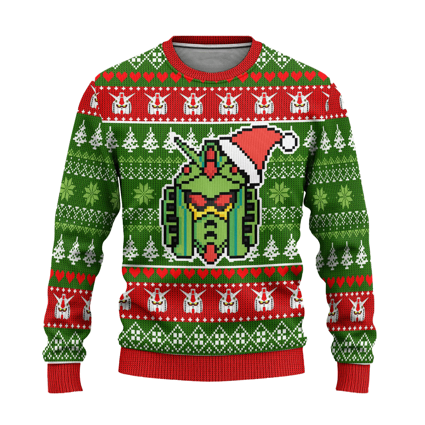 Gundam Anime Ugly Christmas Sweater Custom Xmas Gift