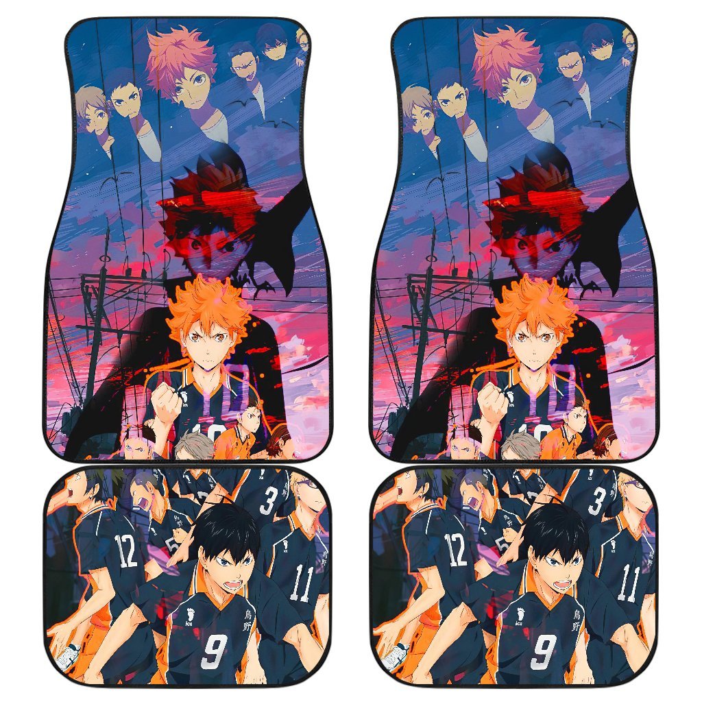 Haikyuu!! 1 Anime Car Floor Mats Custom Car Accessories Car Decor 2021